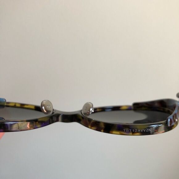 NEW Dior Umbrage Sunglasses Green Leaf Pattern Havana Runway Resortwear main image 4
